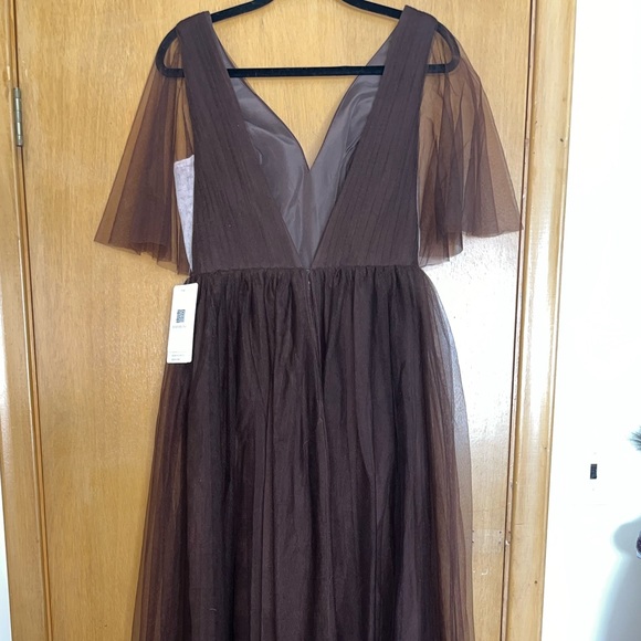 Chocolate Brown Formal Dress (NWT) - Picture 2 of 5
